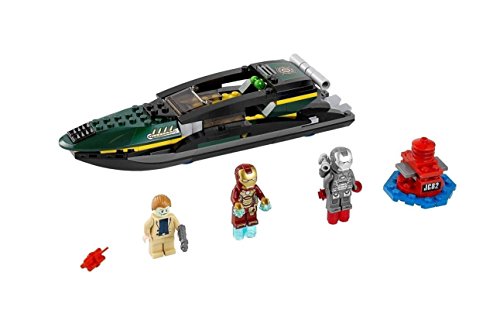 LEGO Super Heroes - Iron Man: E x tremis Sea Port Battle, Pack de Figuras de acción (Lego 76006)