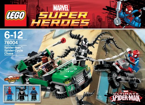 LEGO Super Heroes - Marvel Spiderman: Persecución en la Moto Araña (76004)