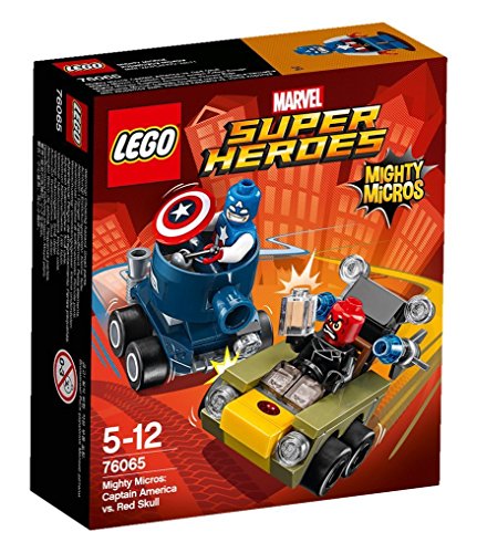 LEGO Super Heroes - Set Mighty Micros: Capitán América vs. Cráneo Rojo (76065)