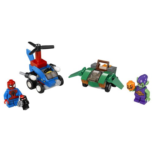 LEGO Super Heroes - Set Mighty Micros: Spider-Man vs. Duende Verde (76064)