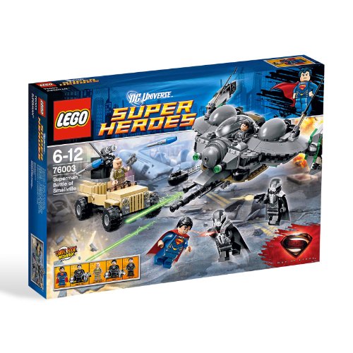 LEGO Super Heroes - Superman: Battle of Smallville, Pack de Figuras de acción (Lego 76003)