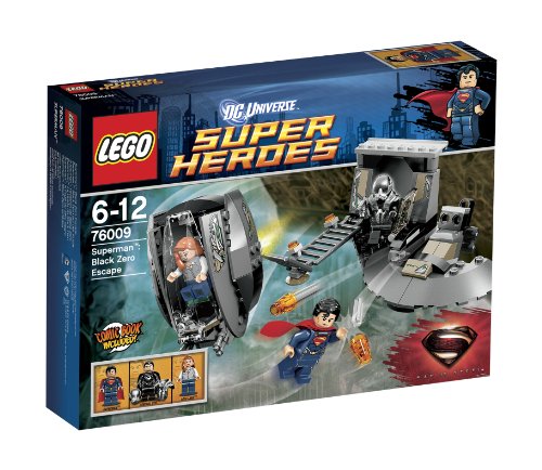 LEGO Super Heroes - Superman: Black Zero Escape, Pack de Figuras de acción (Lego 76009)