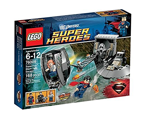 LEGO Super Heroes - Superman: Black Zero Escape, Pack de Figuras de acción (Lego 76009)