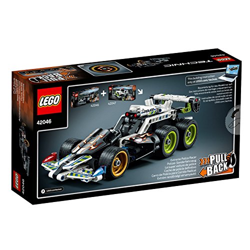 LEGO Technic - Bólido de Fuga, Juguete de Construcción de Vehículo de Gran Velocidad (42046)