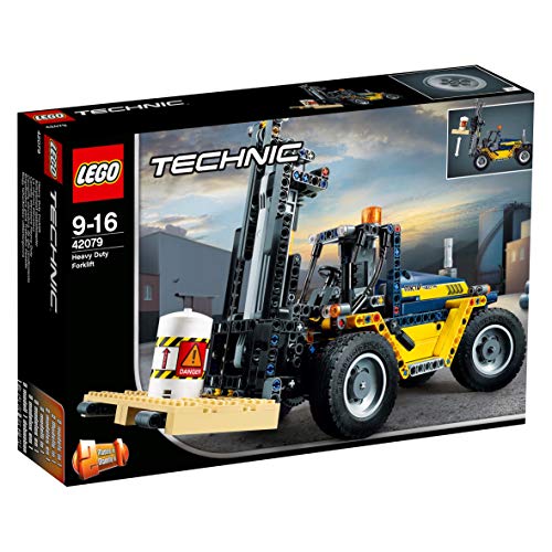 LEGO Technic - Carretilla Elevadora de Alto Rendimiento, Juguete de Construcción de Vehículo de Logística (42079)