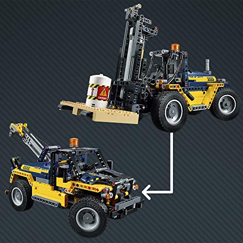 LEGO Technic - Carretilla Elevadora de Alto Rendimiento, Juguete de Construcción de Vehículo de Logística (42079)