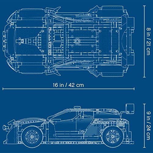 LEGO Technic - Coche de Rally, Vehículo de Carreras de Juguete (42077)
