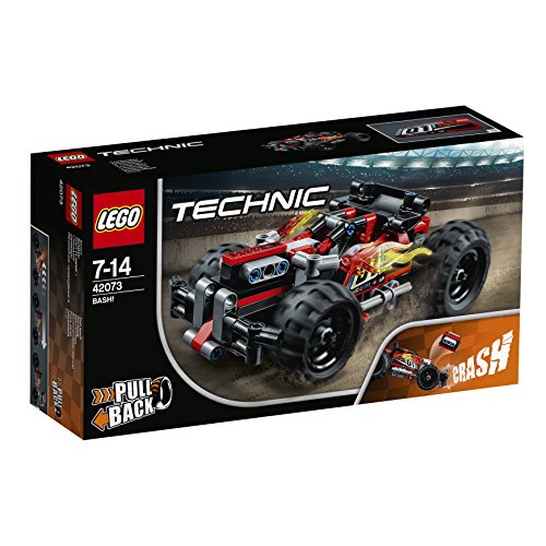 LEGO Technic - ¡DERRIBA!, Juguete de Construcción de Coche Rojo (42073)