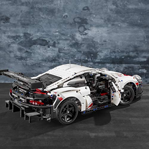 LEGO Technic - Porsche 911 RSR, maqueta de juguete de coche deportivo de carreras para construir (42096)