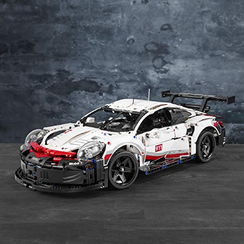 LEGO Technic - Porsche 911 RSR, maqueta de juguete de coche deportivo de carreras para construir (42096)
