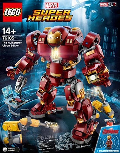 LEGO the Super Heroes-Hulkbuster: edición Ultrón, figura de acción de juguete basado en las películas de Avengers (76105)