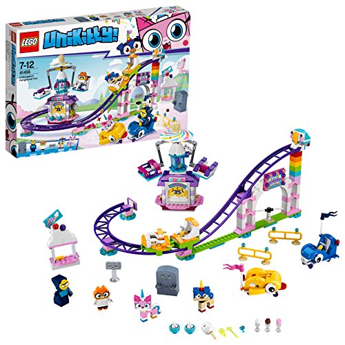 LEGO Unikitty - Feria del Unireino, Juguete de Construcción con Piezas de Parque de Atracciones Divertido para Niños y Niñas de 7 a 12 Años (41456)