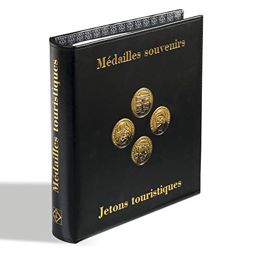 Leuchtturm 342176 Álbum Optima para Médailles Souvenirs francesas Sans 5 Hojas Optima