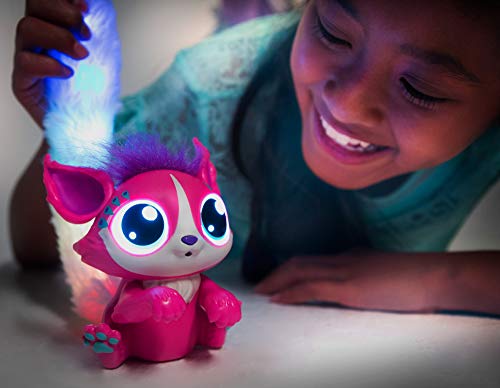 Lil’ Gleemerz Adorbrite, juguete interactivo rosa con luces y sonidos para niños +5 años (Mattel GLL06)
