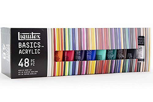 Liquitex- Paquete de 48 tubos de acuarela (48 x 22 ml), multicolor