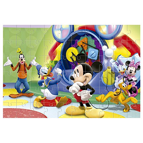 Lisciani- Puzzle, Mickey Mouse (Colorbaby 42660), 47895