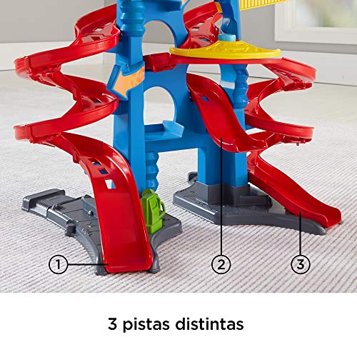 Little People - Garaje Cochelandia, Parking Juguetes Coches Bebés 1 año (Mattel FXK61) , color/modelo surtido
