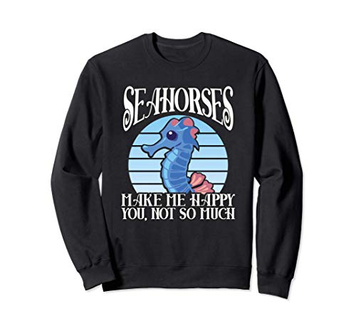 Los caballitos de mar me hacen feliz - Seahorse Sea Animal Sudadera