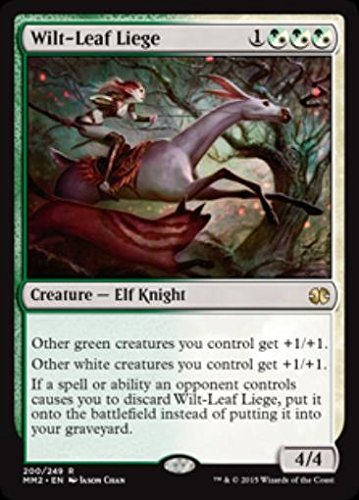 Magic: the Gathering - Wilt-Leaf Liege (200/249) - Modern Masters 2015 by Magic: the Gathering