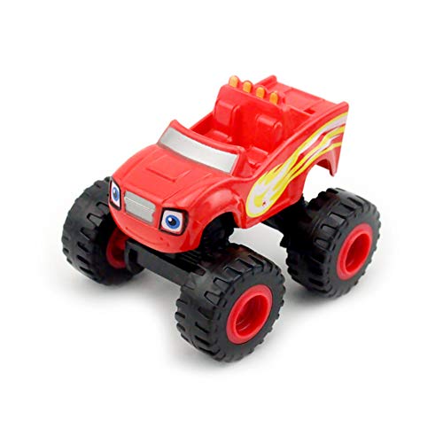 Mallalah 6 Pack de Juguetes para niños y Monster Machines Super Stunts Blaze Kids Truck Car Regalo para niños en cumpleaños Navidad Toys Juguetes para niños de 1 2 3 años