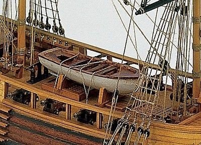 Mamoli - Modello kit barca H.M.S. BEAGLE Wooden ship model kitsc 1:64 L.645 mm h 478 mm - DUS_MV20