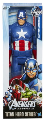 Marvel Avengers - Figura del Capitán América de titán (Hasbro A4809E27)