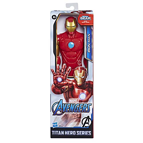 Marvel Avengers Titan Hero Series Iron Man Figura de acción de 30,48 cm, Juguete Inspirado en Marvel Universe, para niños a Partir de 4 años