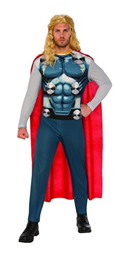 Marvel - Disfraz de Thor 2 para hombre, Talla M adulto (Rubie's 820959-M)