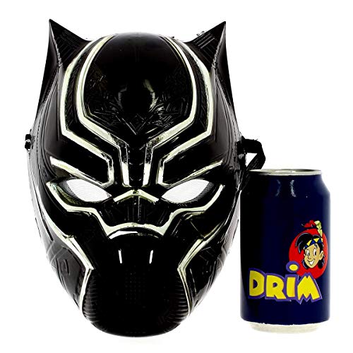 Marvel - Máscara de Black Panther (Pantera Negra), Talla única infantil (Rubie's 39218)