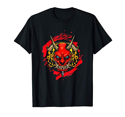 Máscara de Oni Camisa de Oni japonesa | Demonio de la Camiseta
