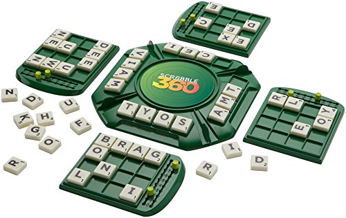 Mattel Games- Scrabble 360º,juego de mesa (Mattel FFP75) , color/modelo surtido