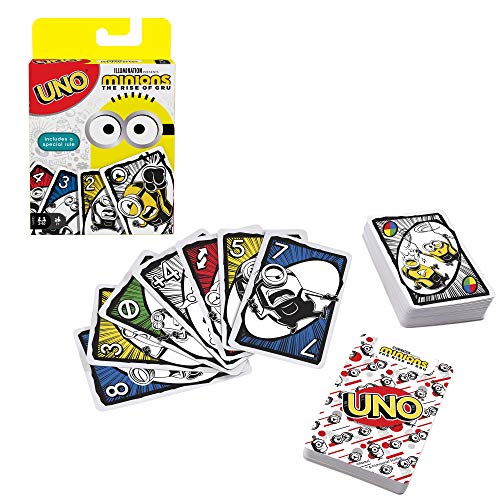 Mattel Games Uno Minions: The Rise of GRU Card Game