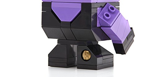 Mega Bloks Figuras coleccionables, Color Lila/Negro. (Mattel Spain DTW65)