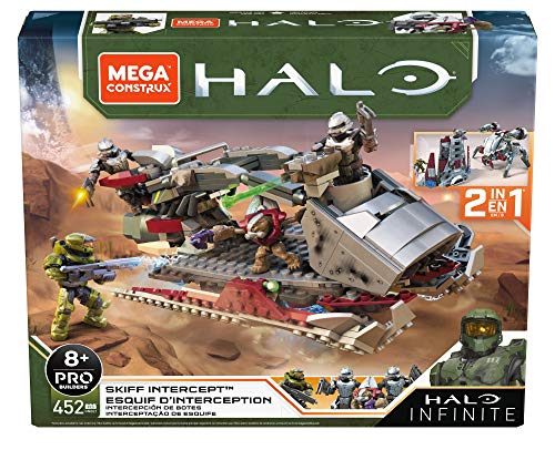 Mega Construx- Halo Coche de Bloques de construcción (Mattel GNB21)