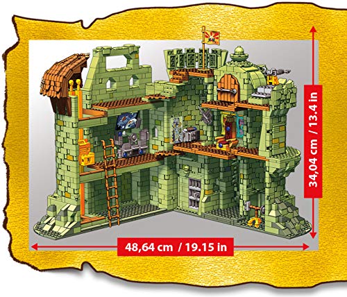Mega Construx Masters of the Universe Castillo Grayskull, juguete de construcción niños + 14 años (Mattel GGJ67)