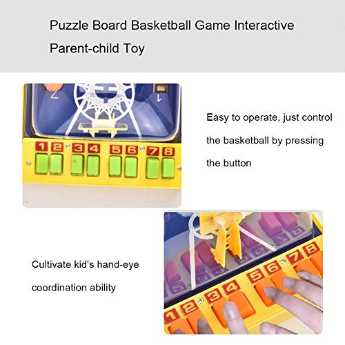 Mesa de juego de baloncesto, Juguete de desarrollo Mini Dedo Baloncesto Disparos Juguete educativo de interacción entre padres e hijos