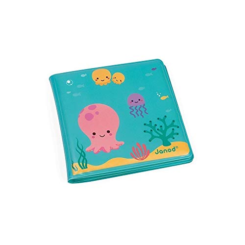Mi libro de baño mágico - Tema del océano - Juguete de estímulo para niños pequeños - A partir de 10 meses