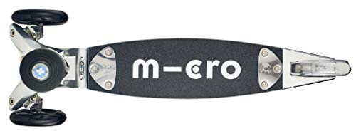 Micro® Kickboard, Diseño Original, Patinete 3 Ruedas Adultos, Sistema de Giro por inclinación, Incluye Manillar en T y Manillar en Stick (Estilo Surf) (Original 2.0 Aluminio)