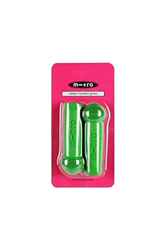 Micro® Puños Originales Patinete Mini Maxi, Patinete Tres Ruedas 2-5 años / 5-12 años (Verde)