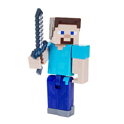 Minecraft BIOME Builds Steve Figure (Mattel GTP13)