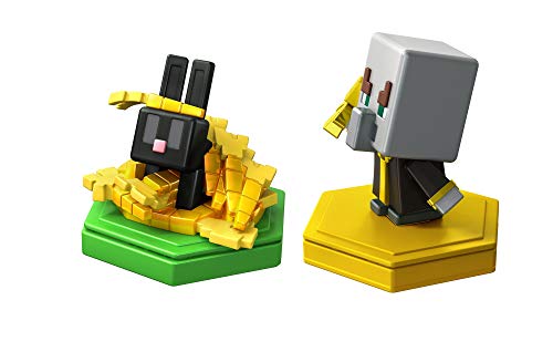 Minecraft Boost Pack de 2 Minifiguras Evoker y Rabbit (Mattel GKT44)