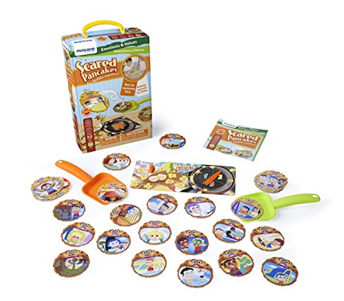 Miniland- Scared Pancakes Juego para niños sobre emociones. (45403)