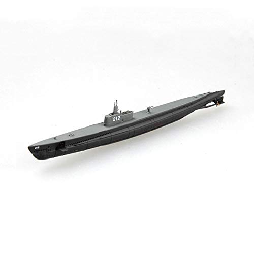 Modelo de plástico Militar a Escala 1/700, Segunda Guerra Mundial Marina de los EE. UU. SS212 Submarino pequeño de tiburón 1941 Decoraciones y Regalos para el hogar,