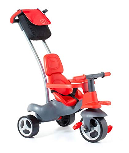 Moltó-Urban Trike Easy Control Triciclo, Color Rojo, Miscelanea 17200
