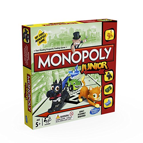 Monopoly Hasbro Gaming Junior, Juego de Mesa (versión en inglés)