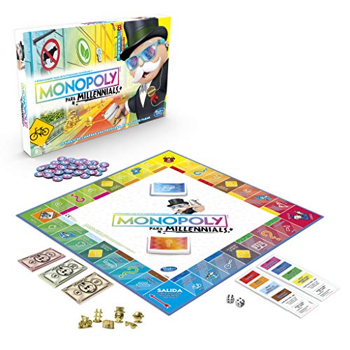 Monopoly- Millenials (Versión Portuguesa) (Hasbro E4989190)