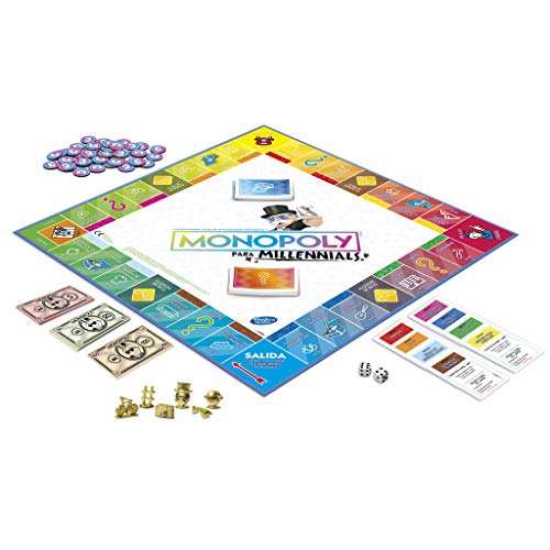 Monopoly- Millenials (Versión Portuguesa) (Hasbro E4989190)