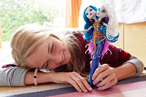 Monster High DHB47) Mattel - Muñeca, Monstruitas de profundidades, marinas inseparables , color/modelo surtido
