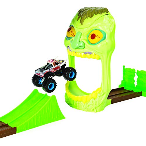Monster Jam- Monster Jam-6053298-Original Spielset mit exklusivem Truck, Maßstab Madness-Camión Monstruo Zombi (Escala 1:64), Multicolor (Spin Master 20103383-6053298) , color/modelo surtido