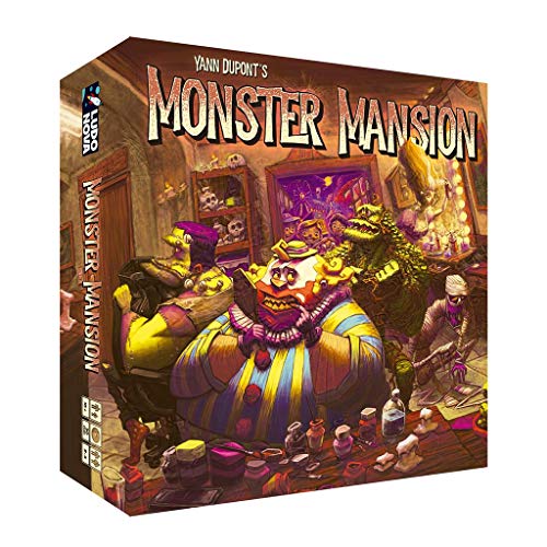 Monster Mansion - Forma el elenco de Monstruos más terroríficamente Divertido